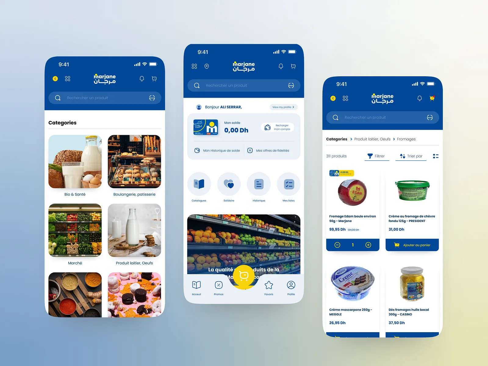 Marjane: Grocery Shopping App